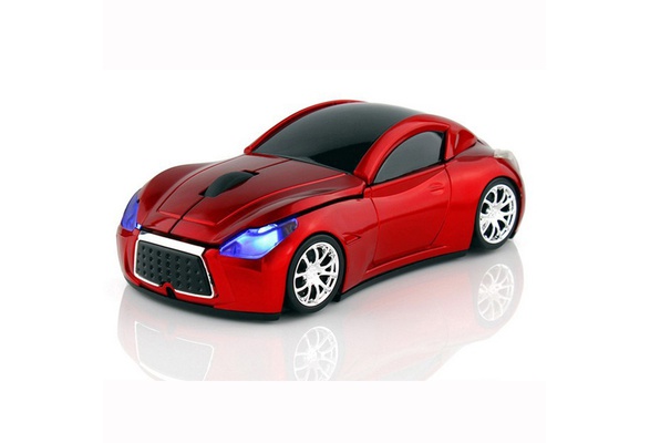  Computer Mice New Fashion Infiniti Sports Car Wireless Mouse 2.4Ghz Optical Pro Mouse for PC Laptop